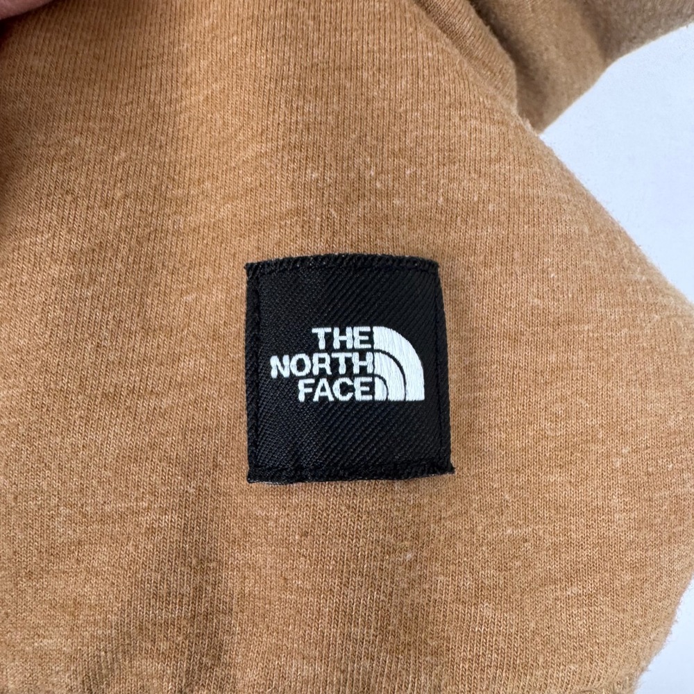 The North Face Brown Pullover Men XL Logo Granola Gorpcore Fall Basic Utility - Picture 5 of 13